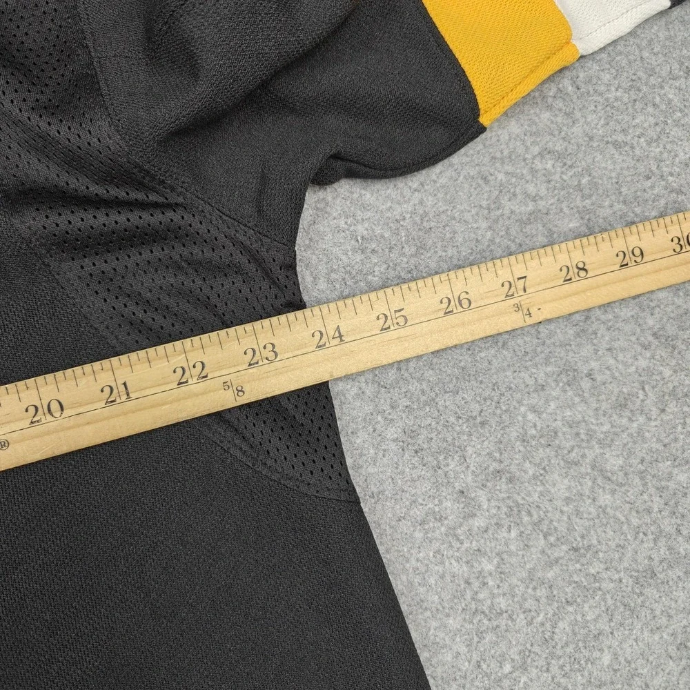 Boston Bruins‎ Jersey Mens 54 Black NHL Hockey Adidas AEROREADY Fight Strap